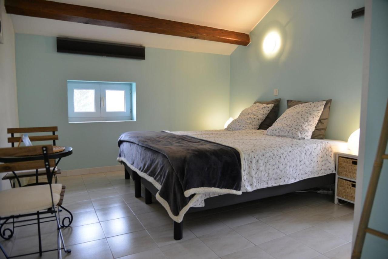 Au Grand Bonheur Bed and Breakfast Besseges Buitenkant foto
